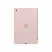 Apple Silicone Case - оригинален силиконов кейс за iPad mini 4 (розов)