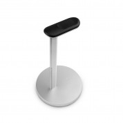 TwelveSouth Fermata Headphone Charging Stand - дизайнерска алуминиева поставка за слушалки (сребрист) 1