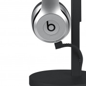 TwelveSouth Fermata Headphone Charging Stand - дизайнерска алуминиева поставка за слушалки (черен) 2