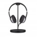 TwelveSouth Fermata Headphone Charging Stand - дизайнерска алуминиева поставка за слушалки (черен) 1