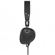 Skullcandy Navigator Knockout Quilted - дизайнерски слушалки с микрофон и контрол на звука за мобилни устройства (черен) 2