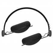 Skullcandy Navigator Knockout Quilted - дизайнерски слушалки с микрофон и контрол на звука за мобилни устройства (черен) 3
