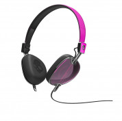 Skullcandy Navigator Headphones - слушалки с микрофон и контрол на звука за мобилни устройства (розов)