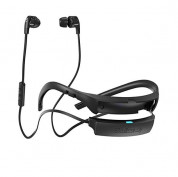Skullcandy Smokin Buds 2 In-Ear Bluetooth Wireless Earbuds - безжични слушалки с микрофон и контрол на звука (черен) 3