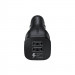 Samsung Dual Fast Car Charger EP-LN920CB - зарядно за кола с 2xUSB и технология за бързо зареждане и с отделен USB-C кабел (черен) (retail) 5