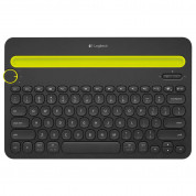 Logitech K480 Bluetooth Multi-Device Keyboard - безжична клавиатура за компютри и мобилни устройства (черен)