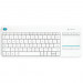 Logitech Wireless Touch Keyboard K400 Plus - безжична клавиатура за смарт телевизори (бял) 1