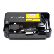 Power Dock with 12 Power Banks - док станция с 12 батерии/гнезда и кабели за зареждане (31200mAh) за мобилни устройства 3