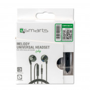4smarts In-Ear Stereo Headset Melody 3.5mm Audio Cable 1.2m (black) 2