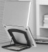 Allsop TriTilt Adjustable Laptop and Tablet Stand - метална поставка с различни ъгли на виждане за лаптопи и таблети (черен) 6