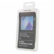 Samsung S-View Flip Case EF-CA520PBEGWW - оригинален кожен калъф за Samsung Galaxy A5 (2017) (черен) 4