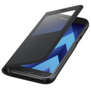 Samsung S-View Flip Case EF-CA520PBEGWW - оригинален кожен калъф за Samsung Galaxy A5 (2017) (черен) 2