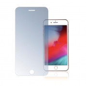 4smarts 360° Protection Set - тънък силиконов кейс и стъклено защитно покритие за дисплея на iPhone SE (2022), iPhone SE (2020), iPhone 8, iPhone 7 (син) 2
