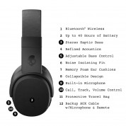Skullcandy Crusher Wireless Bluetooth Over-Ear Headphone - качествени безжични слушалки с уникален бас (черен) 5