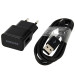 Samsung Charger EP-TA12EBE - захранване 2A с USB изход и MicroUSB кабел за смартфони и таблети (черен) 4