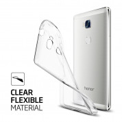 Spigen Liquid Crystal Case - тънък качествен термополиуретанов кейс за Huawei Honor 5X (прозрачен)  12
