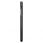 Spigen Thin Fit Case - качествен тънък матиран кейс за iPhone 8 Plus, iPhone 7 Plus (черен гланц) 11