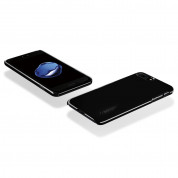 Spigen Thin Fit Case - качествен тънък матиран кейс за iPhone 8 Plus, iPhone 7 Plus (черен гланц) 10