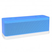 Dexim DEA059 Soundex Portable Bluetooth Speaker - дизайнерски безжичен спийкър с микрофон за устройства с Bluetooth (син) 1