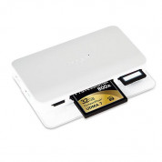 Moshi Cardette USB-C Card Reader - четец за карти памет и USB Hub за MacBook и устройства с USB-C порт