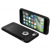 Spigen Rugged Armor Case for iPhone SE (2022), iPhone SE (2020), iPhone 8, iPhone 7 (black) 10