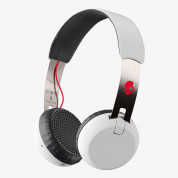 Skullcandy Grind Wireless Headphones - дизайнерски слушалки с микрофон за смартфони (бял)