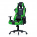 El33t Elite Gaming Chair - ергономичен гейминг стол (черен-зелен) 4