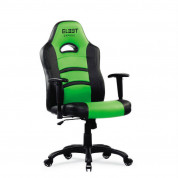 El33t Expert Gaming Chair - ергономичен гейминг стол (черен-зелен) 2