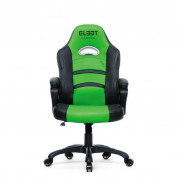 El33t Essential Gaming Chair - ергономичен гейминг стол (черен-зелен)