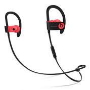 Beats Powerbeats 3 Wireless Earphones - спортни безжични слушалки с микрофон и управление на звука за iPhone, iPod и iPad (червен)