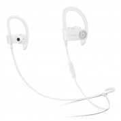 Beats Powerbeats 3 Wireless Earphones - спортни безжични слушалки с микрофон и управление на звука за iPhone, iPod и iPad (бял)