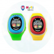 MyKi Touch Child GSM/GPS Watch - детски GSM/GPS часовник и тракер за локализиране на деца (жълт-червен) 5
