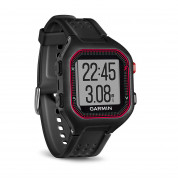 Garmin Forerunner 25 - умен часовник за бягане с GPS и смарт известия (черен-червен)