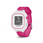 Garmin Forerunner 25 Easy-to-use GPS Running Watch with Smart Notifications (white-pink) 5