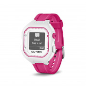 Garmin Forerunner 25 - умен часовник за бягане с GPS и смарт известия (бял-розов) 4