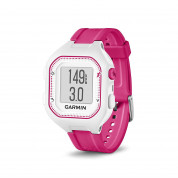 Garmin Forerunner 25 - умен часовник за бягане с GPS и смарт известия (бял-розов) 3