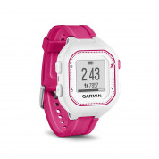 Garmin Forerunner 25 - умен часовник за бягане с GPS и смарт известия (бял-розов) 1