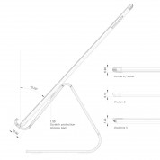 Elago P2 Stand - дизайнерска алуминиева поставка за iPad и таблети (златист) 4