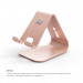 Elago P2 Stand - дизайнерска алуминиева поставка за iPad и таблети (розово злато) 2