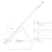 Elago P2 Stand - дизайнерска алуминиева поставка за iPad и таблети (розово злато) 5
