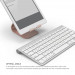 Elago P2 Stand - дизайнерска алуминиева поставка за iPad и таблети (розово злато) 4