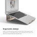 Elago L3 STAND - дизайнерска поставка за MacBook, преносими компютри и таблети (златист) 3