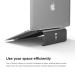 Elago L3 STAND - дизайнерска поставка за MacBook, преносими компютри и таблети (тъмносив) 1