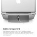Elago L3 STAND - дизайнерска поставка за MacBook, преносими компютри и таблети (тъмносив) 5
