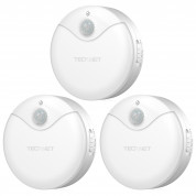 TeckNet LED09 (HNL01009WA02) 3-Pack Motion Sensor LED Night Light - сензор за движение и LED нощна светлина 