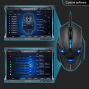 TeckNet GM299 Raptor Pro Gaming Mouse, 7000 DPI - геймърска мишка (за Mac и PC) (черен-син) 3