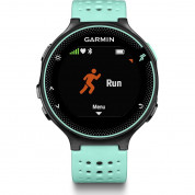 Garmin Forerunner 235 - GPS часовник за бягане с Garmin Elevate вграден пулсомер (черен-син) 2
