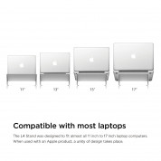 Elago L4 Stand - ергономична дизайнерска поставка за MacBook, преносими компютри и таблети (сребрист) 7