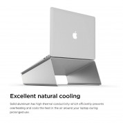 Elago L4 Stand - ергономична дизайнерска поставка за MacBook, преносими компютри и таблети (сребрист) 5