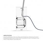 Elago M Acoustic Stand - дизайнерска акустична акрилна поставка за iPhone, Samsung и смартфони 1